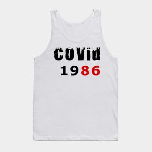 COVID 19 86 Birthday Party T-Shirt Tank Top